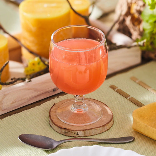 Service de table 19 pièces avec 12 assiettes, 6 verres et 1 carafe 1L - Gabin