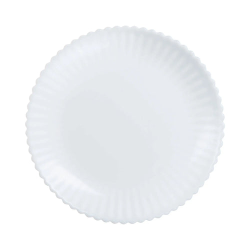 Assiette à dessert blanche 19 cm Bloom