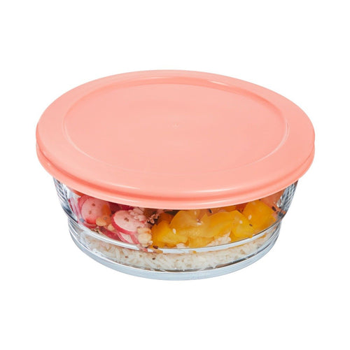 Coupelle 110 cl Eat & Joy avec couvercle orange - 2