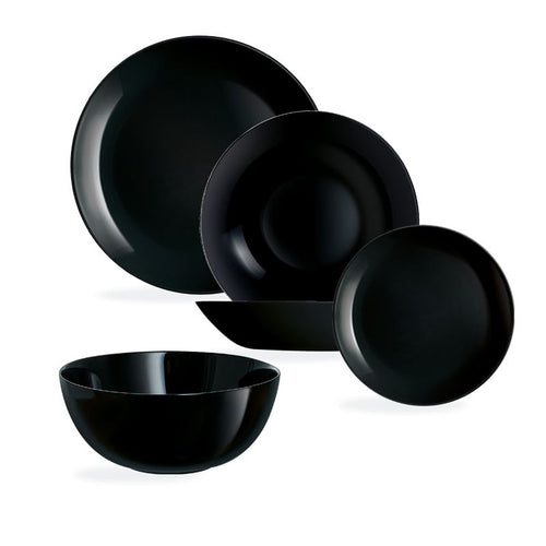 Service de table 19 pièces Diwali Noir