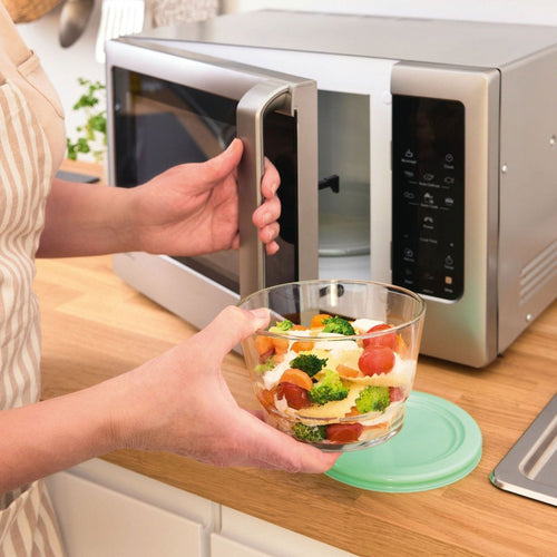 Coupelle 80 cl Eat & Joy avec couvercle vert