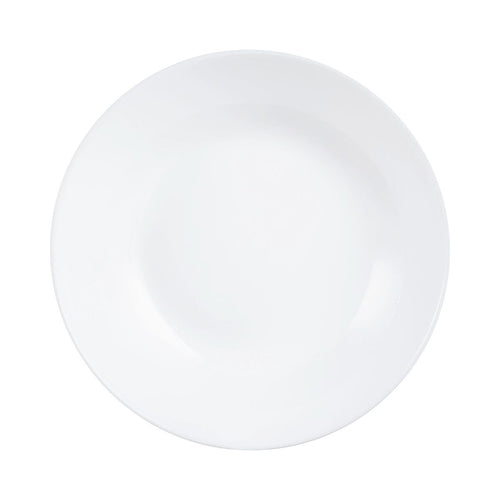 Assiette creuse blanche 20 cm Pampille