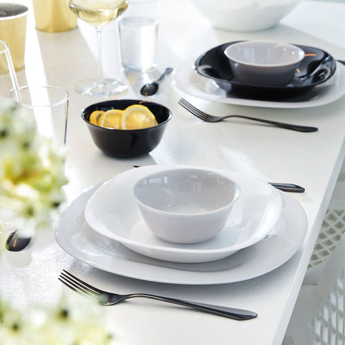 Carine 12 cm grey bowl
