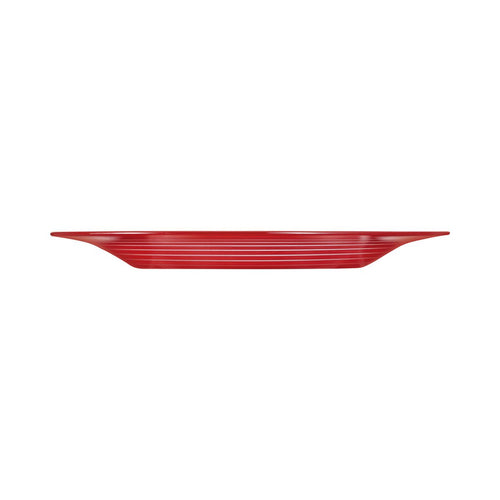 Factory red dessert plate 19.5 cm