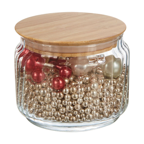 Pot 0.5L Nova Jar avec couvercle en bambou