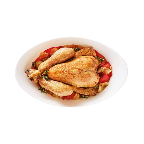 Plat de cuisson blanc 38,1 x 24 cm Smart Cuisine Carine - 2