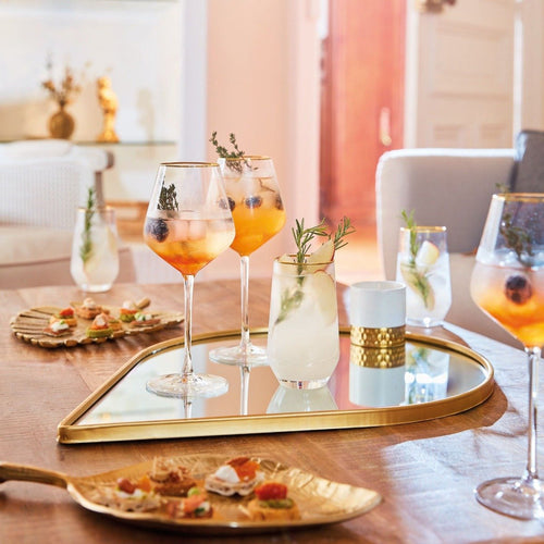 16-Piece Ultimate Gold Rim Set