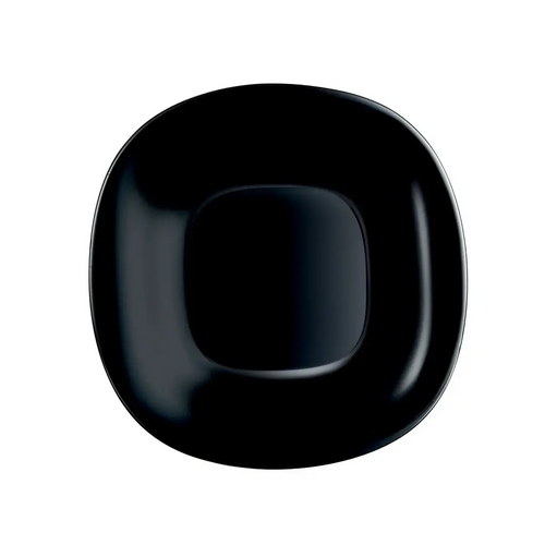 Piatto nero 21 x 19,6 cm Carine