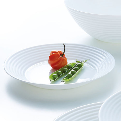 Harena 23 cm white soup plate