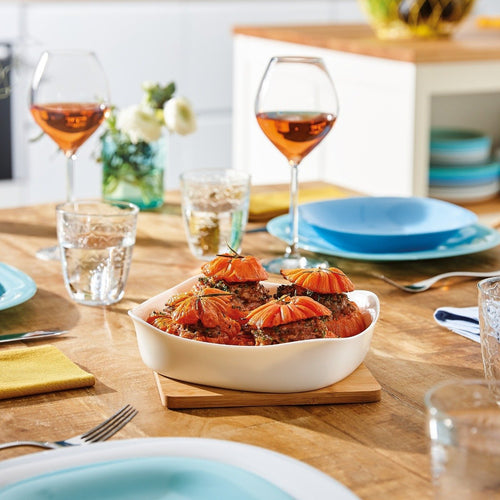 Lot de 3 plats à four carrés Smart Cuisine Carine 250°C