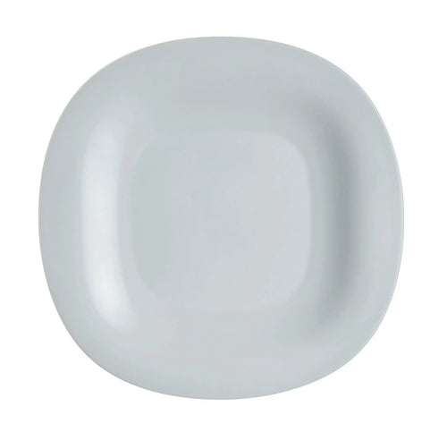 Grey plate 29.1 x 27 cm Carine