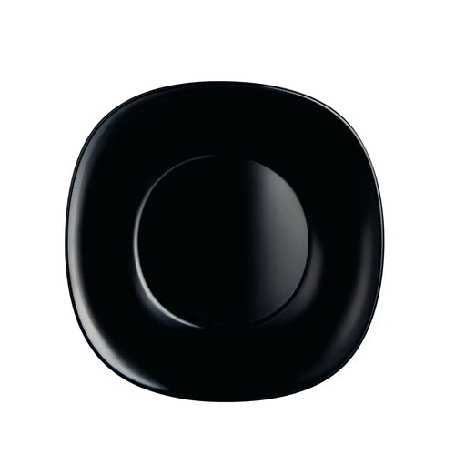 Assiette creuse noire 21 cm Carine