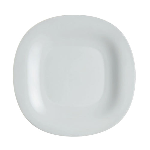 Grey plate 29.1 x 27 cm Carine