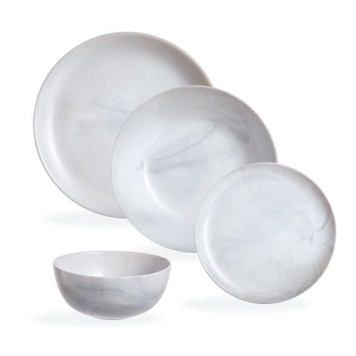 Service de table 24 pièces Diwali Marble
