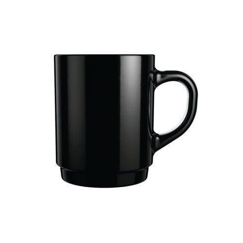 Mug 25 cl Empilable Noir