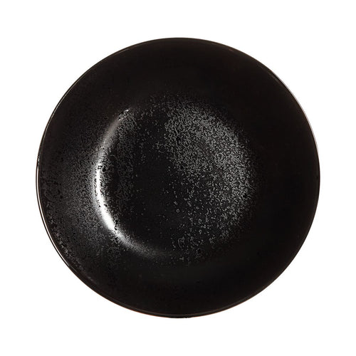 Assiette creuse noire 20 cm Diana