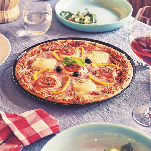 Set of 6 Friends Time Pizza Black - 2