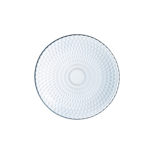 Assiette à dessert en verre 19 cm Pampille