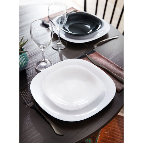 Assiette blanche 21 x 19,6 cm Carine