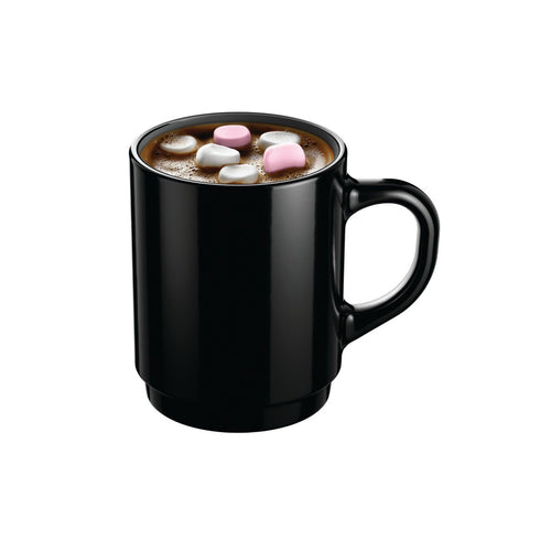 25 cl Stackable Black Mug