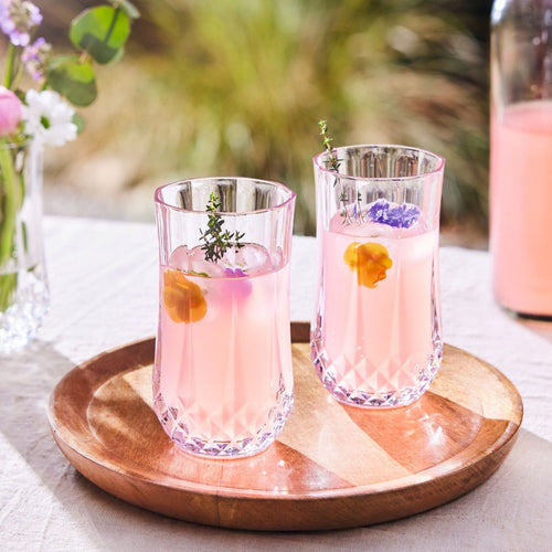 4 verres hauts 36 cl Longchamp