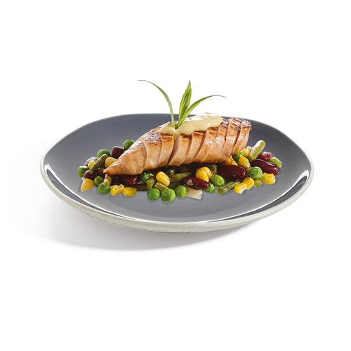 Rocaleo 25.4 cm Dark Grey Dinner Plate