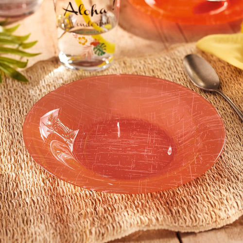 Assiette creuse orange 21,5 cm Poppy