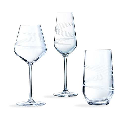 Glass set 12 pcs Intense (flute 21+vap 38+gob 40)