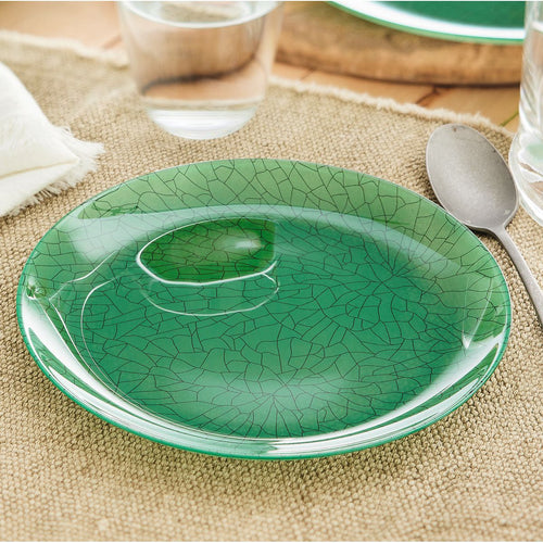 Mindy 20.5cm Green Dessert Plate - 2