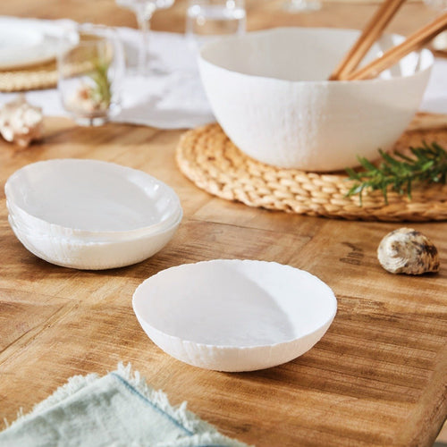 Service de table 25 pièces Ammonite Blanc