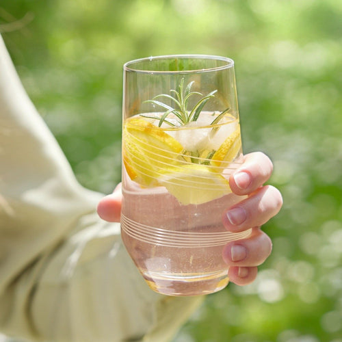 8 verres à eau 40 cl Intense