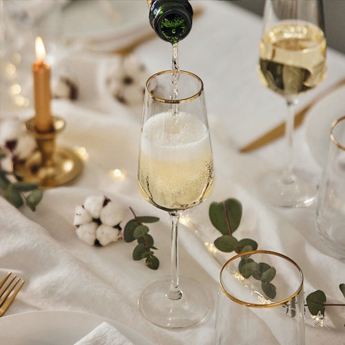 16-Piece Ultimate Gold Rim Set